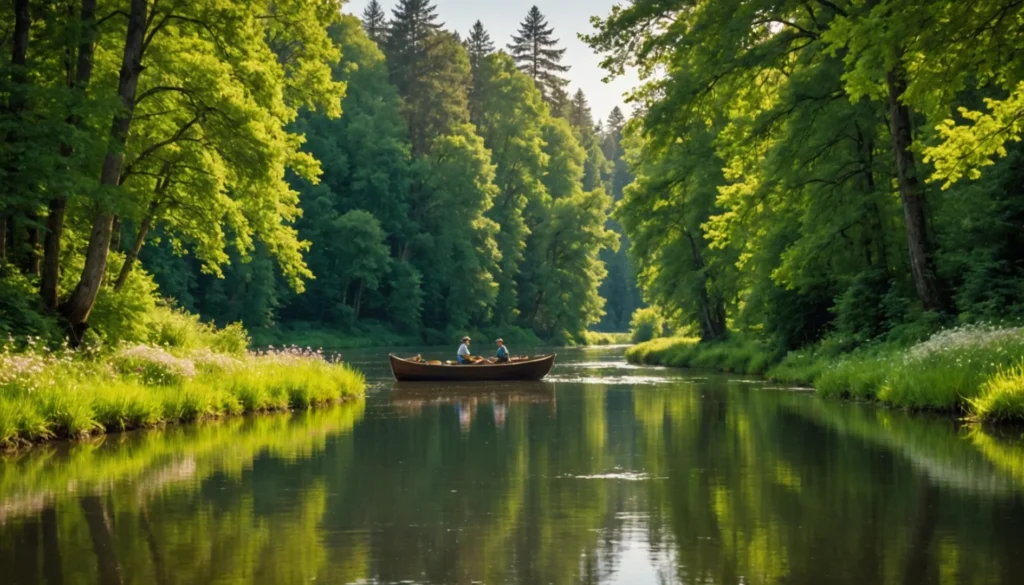 croisières sur la rivière
